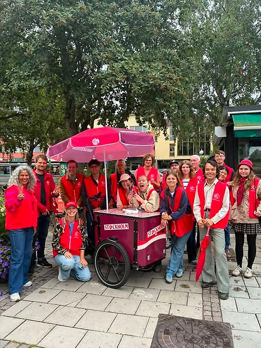 Sossehubb i Hagsätra med SSU och AUF!