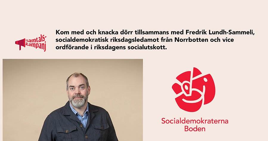 Dörrknackning tillsammans med Fredrik Lundh-Sammeli i Sävast