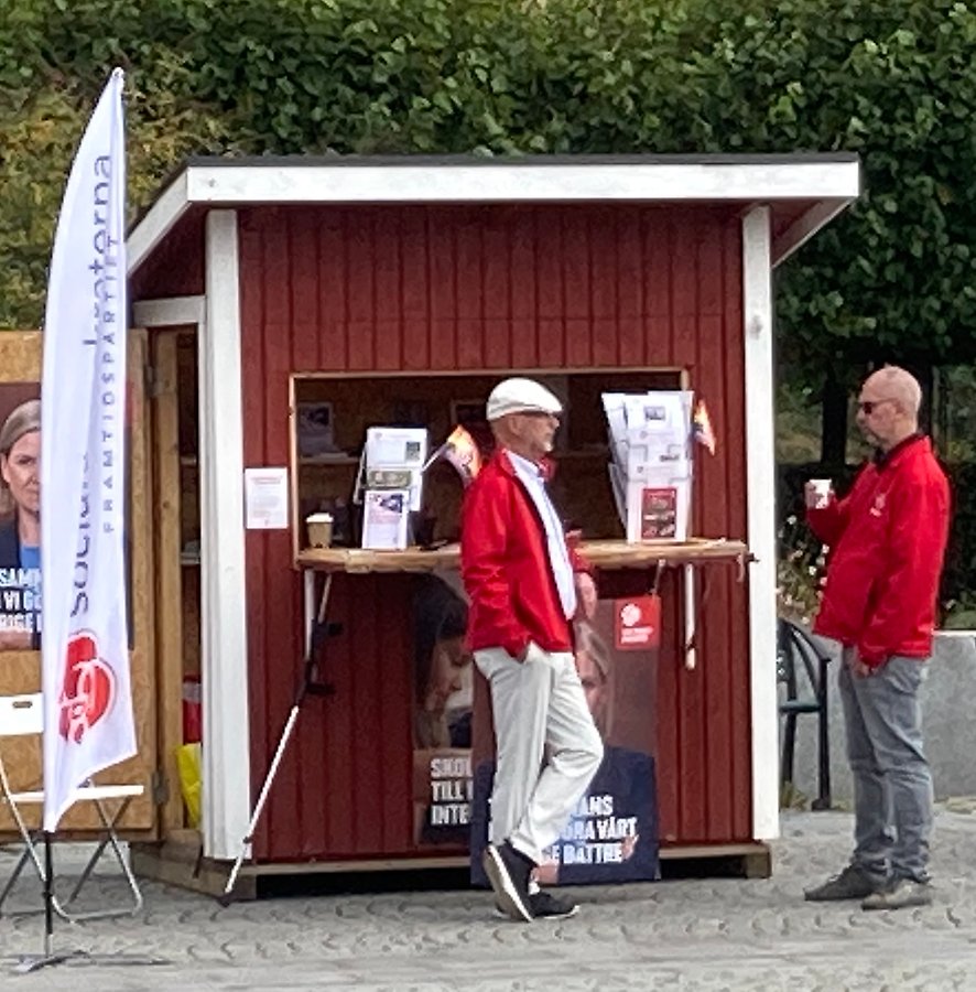 Valboden på Nya torg.