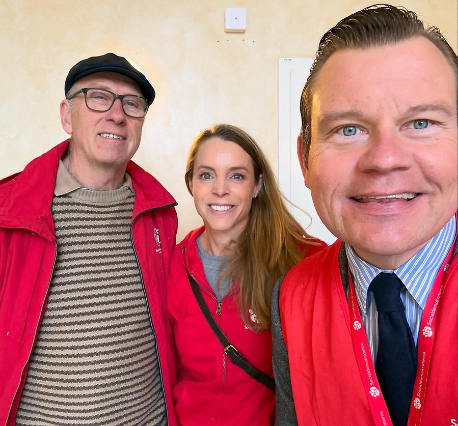 Knacka dörr med Markus Selin i Danderyd