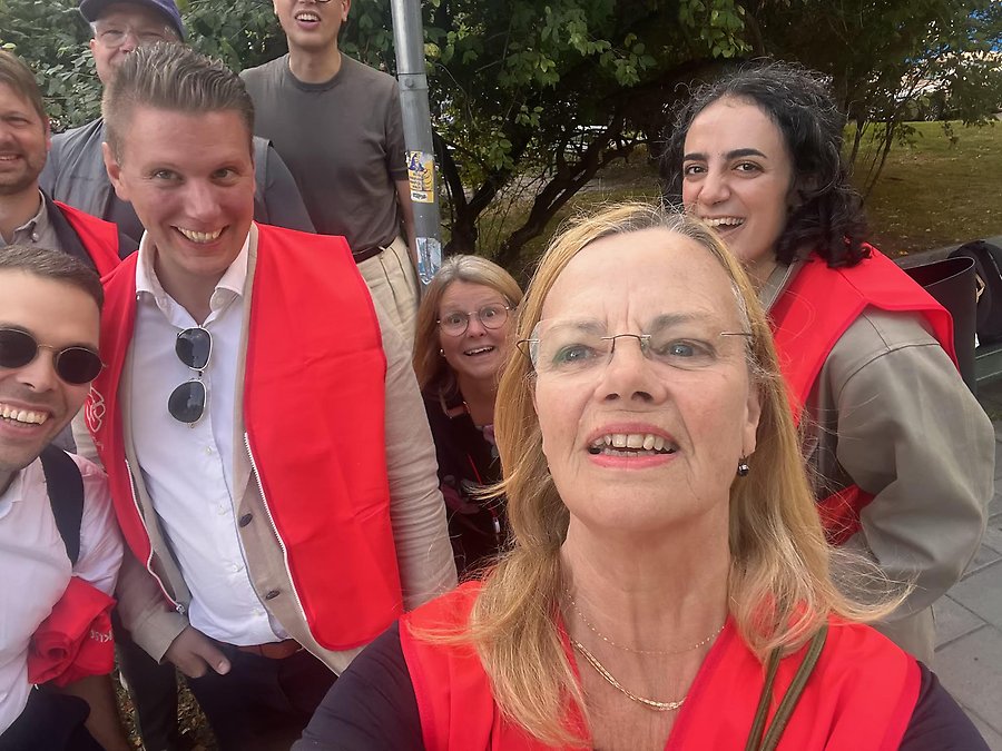 Eftermiddagsfika vid Östra station 3/9