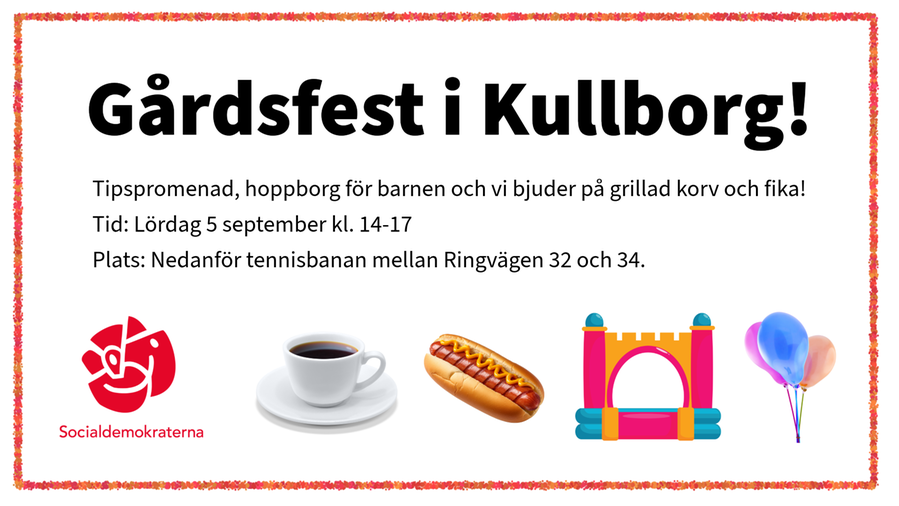 Gårdsfest Kullborg