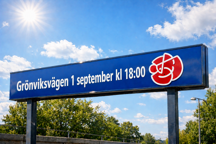 Dörrknackning Grönviksvägen i Bromma!