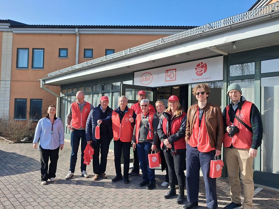 AKTIONSDAG Knacka med hela Sverige