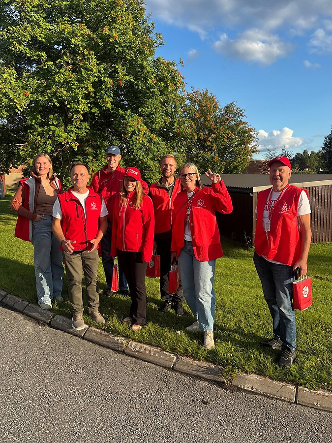Dörrknackning Söder om Kågevägen ( Hyttlidgatan, Odagatan