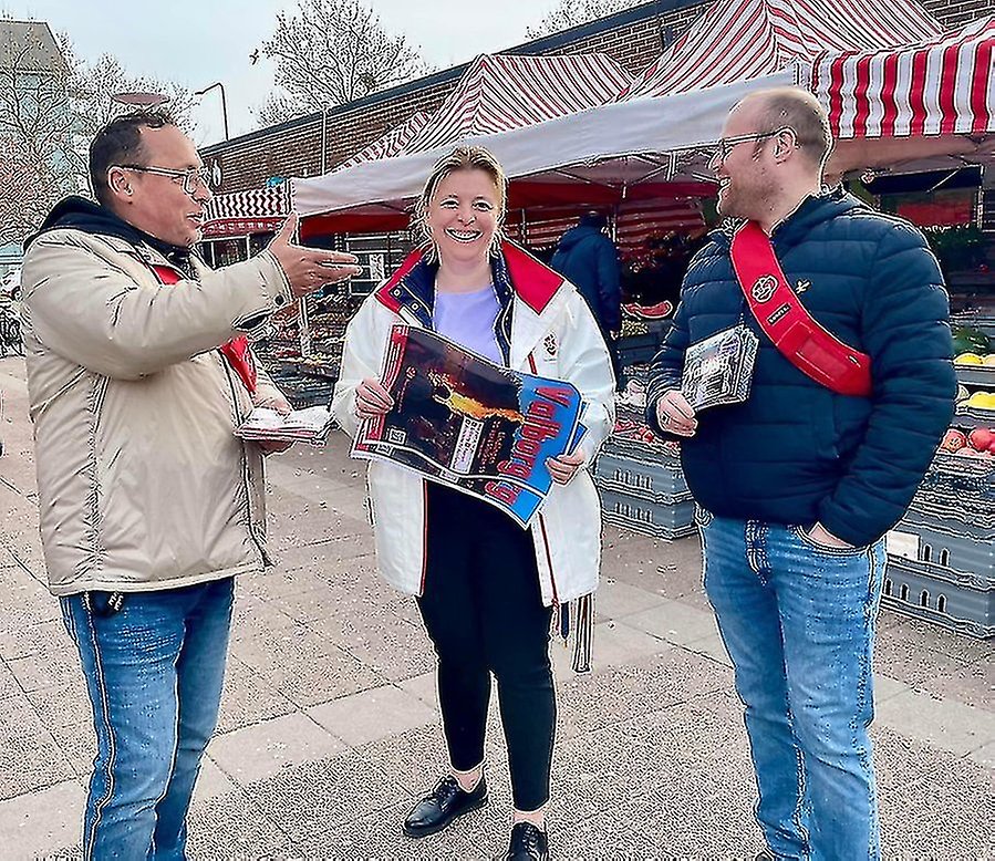 Knacka dörr med Sydväst s-förening! 